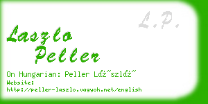 laszlo peller business card